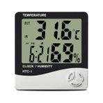 Lotus BZD-483 Clock Dijital Nem ve Sıcaklık Ölçer Saat