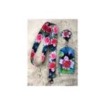 Lotus Çiçeği Boyun Asksı Yoyo ve Kartlık Set
