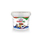 Lotus Cichlid Mix Granül Omega-3 Protein Bitkisel Karışık 3kg Kova Malawi Ciklet Balık Yemi