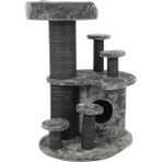 Lotus Furniture Pet Series Seul Tırmalamalı Gri Kedi Evi