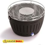 Lotus Grill Lotusgrill Kömürlü Dumansız Mangal Small 26CM Ant. Gri - Antrasit Gri