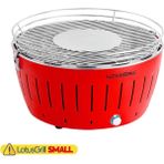 Lotus Grill Lotusgrill Kömürlü Dumansız Mangal Small 26CM Kırmızı