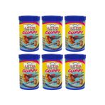 Lotus Guppy Granulat 6 X 100Ml Akvaryum Balık Yemi Ve 1 Vitamin Seti