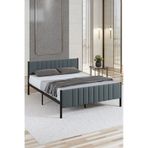 Lotus Metal Karyola 120x200 Cm Antrasit Renk 120 x 200 CM