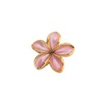 Lotus Saç Tokası – Büyük Boy 8 cm, Tekli Saç Tokası, Lotus Çiçeği Tasarımı (Lila)