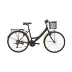 Lotus Şehir Bisikleti 44 Cm V 26 Jant 21 Vites Mat Siyah Gold Mat Siyah
