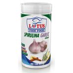 Lotus Spirulina Garlic Granulat 250 Ml Gerçek Sarımsak Tanecikli Akvaryum Kutu Balık Yemi
