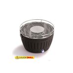 LOTUSGRILL Kömürlü Dumansız Mangal Small 26cm Ant. Gri