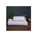 Lotusline | 50X90 + 100X150 Cm | Piramit | %100 Pamuk | 6 Renk | 2'Li | Banyo Havlusu Seti