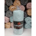 Lotusline Ranforce Fitted Lastikli Battal Çift Kişilik Çarşaf Seti (180X200+30)-MINT - 180 x 200