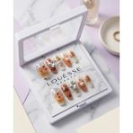 Louesse Beauty Louésse Capy Milk Love Takma Tırnak 12’li Kapibara Desenli Sevimli Nail Set - Çok Renkli