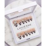 Louesse Beauty Louésse Wild Heart Takma Tırnak 12’li Leopar Desenli Taşlı Nail Set - Çok Renkli