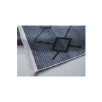 LOUIS CASA Halı Nakkaş Serisi 5020c Gri Özel Kabartmalı, Yıkanabilir, Dekoratif Kilim-80x200