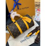 Louis Logo Detaylı Ithal Çanta - Yeşil