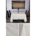 Louis Vuitton Masa Örtüsü 160*220 Cm "Brode Güpürlü" Kdk İplik Özel Jakar Dokuma Dertsiz Leke Tutmaz Özel Kutulu