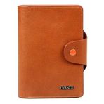 Louisiana Polo 2745 Koyu Taba Grande Hakiki Deri Unisex Cüzdan