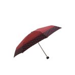 louısıana polo April Kadın Şemsiye Mini Micro Desenli 03-L (lacivert puantıyeli bordo)