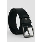 louisiana polo Trend Hakiki Deri Erkek Spor Kemer 4.5cm Siyah 0160, 120