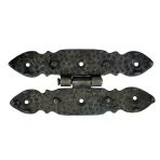 Lounge Antika Tarz Dekoratif Pirinç Düğmeli Menteşe - 142X69 Mm, Oksit