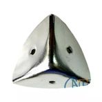 Lounge Dekoratif, Kutu, Sandık Köşesi - 45X28 Mm,büyük, Nikel, 1 Adet
