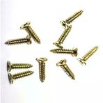 Lounge Klips, Menteşe, Ayak, Ağaç, Sunta Vidası 2,2x9,5mm - Sarı 100 Adet