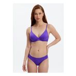 Louren LRN23YMM8516 Mor Kadın Bikini Üst