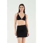 Louren P25116 Kısa Etek - Siyah - L - XL