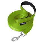 Loutep Köpekler için çekme halatı, uzun tasma, 3 m, 5 m, 10 m, köpekler için, 15 m, 20 m, 25 m, 30 m, köpek tasması, küçük, orta, büyük, köpek için, kros kayağı tasması, su geçirmez, hafif, koşu