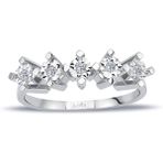Lova 1020450 0,60 Karat Efektli Pırlanta Beştaş Yüzük