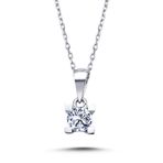 Lova 2010003 0,26 Karat Pırlanta Tektaş Kolye