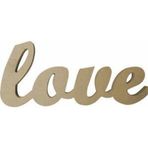 Love Ahşap Obje 18Mm