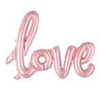Love Balonlar, Sevgililer Günü Dekorasyonu 2025 Balon, XXL Love Folyo Balon Nişan Dekorasyonu Düğün Afiş Balon, Hediye veya Aşk Sürprizi, Romantik Atmosfer Dekorasyonu (A-Pembe)