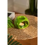 Love Bundles SphereGlow Yeşil Seramik Buhurdanlık – Fresh Lime Yeşil