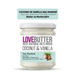 Love Butter Coconut & Vanilya Nemlendirici Saç Maskesi -
