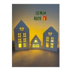 Love Candle Dekor Ledli Ev Mumluk Seti. Büyük Boy Ev Mumluk, Ev Mumluk, Dekoratif Objesi, Ev Şeklinde Dekoratif Objesi