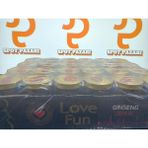 Love Fun 24'lü Enerji İçeceği Ginseng Aromalı Enerji Artırıcı İçerik ile Güçlü Performans