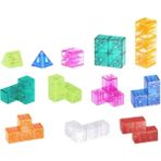 Love Home 68 Şeffaf Renk Manyetik Rubik Küpü Manyetik Yapı Taşları Luban Yapı Taşı Manyetik Rubik Küpü Eğitici Oyuncaklar (Yurt Dışından)