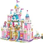 Love Home Aydınlanma Yapı Taşı Kız Prenses Lea Kale Swan Castle Lego