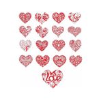 Love Kalpli Sticker Set 21 Parça Telefon, Tablet, Defter, Laptop Sticker