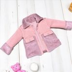 Love Maxx KÜRK DETAYLI KIZ BEBEK MONT - Pembe - 9 Ay Pembe