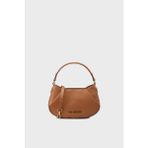 Love Moschino Kadın Deri Ayarlanabilir Askı Metal Logo Kahverengi Omuz Çantası JC4369PP0NKF0-200
