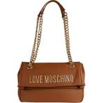 Love Moschino Kadın Deri Metal Toka Kapamalı Ayarlanabilir Kayış Kahverengi Omuz Çantası JC4308PP0NKD0-20A