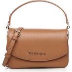 Love Moschino Kadın Deri Metal Toka Kapamalı Ayarlanabilir Kayış Kahverengi Omuz Çantası JC4372PP0NKF0-200