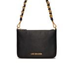 Love Moschino Kadın Omuz Çantası Jc4295Pp0Ikv100A,Siyah Standart