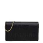 Love Moschino Kadın omuz çantası, siyah omuz çantası, siyah