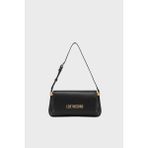 Love Moschino Logolu Ayarlanabilir Askılı Çanta Bayan Çanta JC4058PP1MLO0000 - Siyah