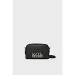 Love Moschino Logolu Ayarlanabilir Askılı Çanta Bayan Çanta JC4255PP0MKD000B - Siyah