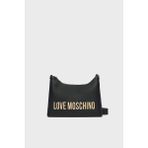 Love Moschino Logolu Çıkarılabilir Askılı Çanta Bayan Çanta JC4025PP1MKD0000 - Siyah