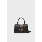 Love Moschino Logolu Çıkarılabilir Askılı Çanta Bayan Çanta JC4226PP0MKC0000 - Siyah