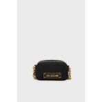 Love Moschino Logolu Çıkarılabilir Askılı Fermuarlı Çanta Kadın Çanta JC4360PP0LK1100A - Siyah